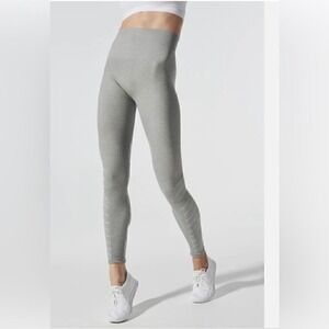 Blanqi Dove Gray Hipster Contour Postpartum Leggings Size Medium